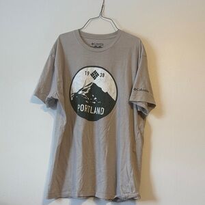Columbia Portland Graphic Tee in Gray